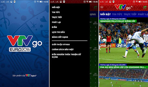 Xem bóng đá miễn phí trên VTV Go.
