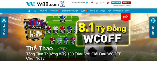 W88 mang đến không gian cá cược uy tín